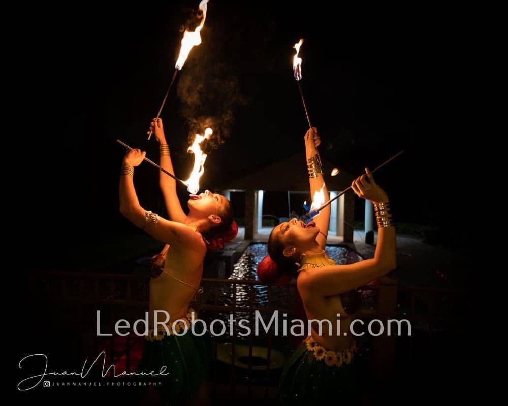 fire performers miami